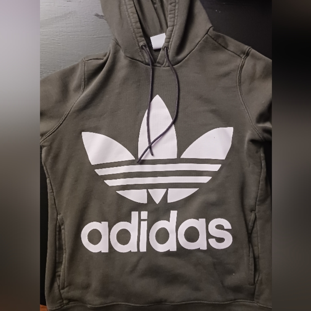 Green Adidas small hoodie